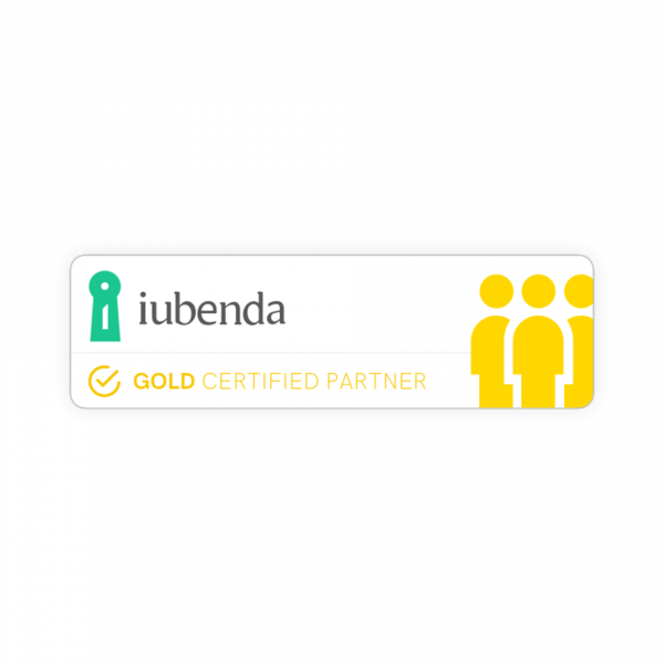 Iubenda Gold Partner